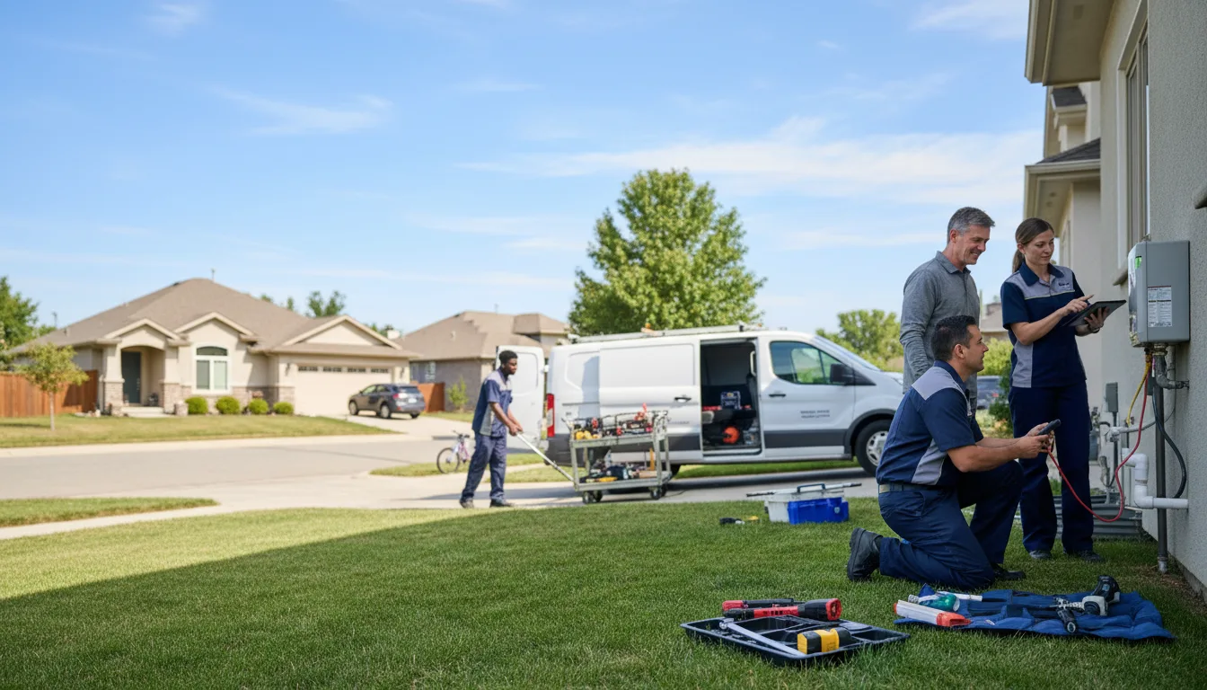 Tankless water heater service in Lake City, MN